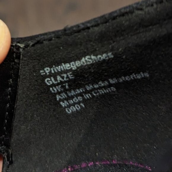 Privileged metallic sparkly rainbow lace up wedge heels - Picture 8 of 8